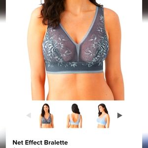Wacoal net effect bralette Folkstone grey 36